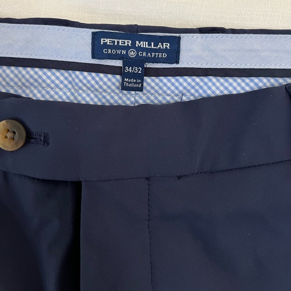Peter Millar Men’s Crown Crafted Surge Performance Tailored Fit Trousers - Picture 7 of 11